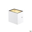 SLV - Applique extérieure SLV SITRA CUBE, blanc avec LED intégrée, 10W, 3000K, IP44 - vignette
