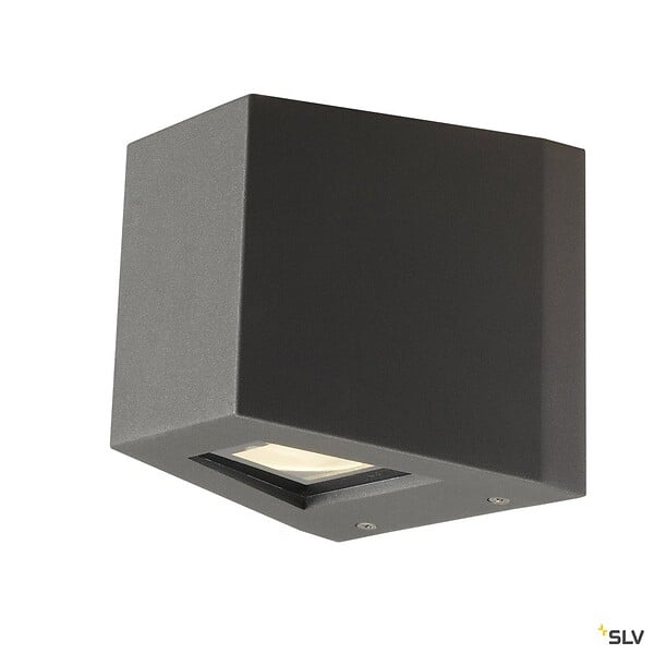 SLV - Applique extérieure SLV OUT-BEAM UP/DOWN, anthracite, LED intégrée, 18W, 3000K, IP44 - large