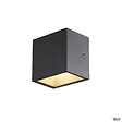 SLV - Applique extérieure SLV SITRA CUBE Up/Down anthracite avec LED intégrée - Taille S - 12 cm - vignette