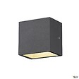 SLV - Applique extérieure SLV SITRA CUBE Up/Down anthracite avec LED intégrée - Taille S - 12 cm - vignette