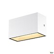 SLV - Applique extérieure SLV SITRA CUBE Up/Down blanc avec LED intégrée - Taille M - 20 cm - vignette