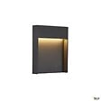 SLV - Applique extérieure SLV FLATT anthracite avec LED intégrée, 14W, 3000K/4000K, IP65 - vignette