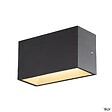 SLV - Applique extérieure SLV SITRA CUBE Up/Down anthracite avec LED intégrée - Taille M - 20 cm - vignette