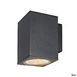 SLV - Applique extérieure SQUARE, carré, anthracite avec LED intégrée, 35W, 3000K/4000K, IP65 - Taille L - vignette