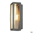 SLV - Applique extérieure SLV MERIDIAN BOX, diffuseur transparent/anthracite, E27, 25W max, IP54 - vignette
