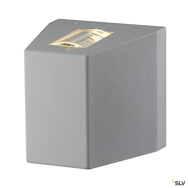 SLV - Applique extérieure SLV OUT-BEAM UP/DOWN, gris, LED intégrée, 18W, 3000K, IP44 - large