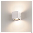 SLV - Applique extérieure SLV SITRA CUB, blanc, GX53/TCR-TSE, 2x 9W max, IP44 - vignette