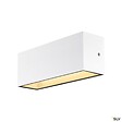 SLV - Applique extérieure SLV SITRA CUBE Up/Down blanc avec LED intégrée - Taille L - 30 cm - vignette