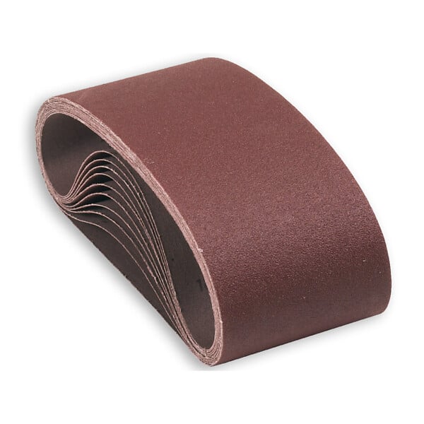 SEA - Lot de 3 bandes abrasives ALOX 100x560mm - Grain 80 - large