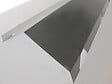 ONDOMETAL - Faîtière crantée double pan - Acier galvanisé - Gris - 210cm - vignette