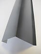 ONDOMETAL - Rive sur mur - Acier galvanisé 1045 - Gris - 210cm - vignette