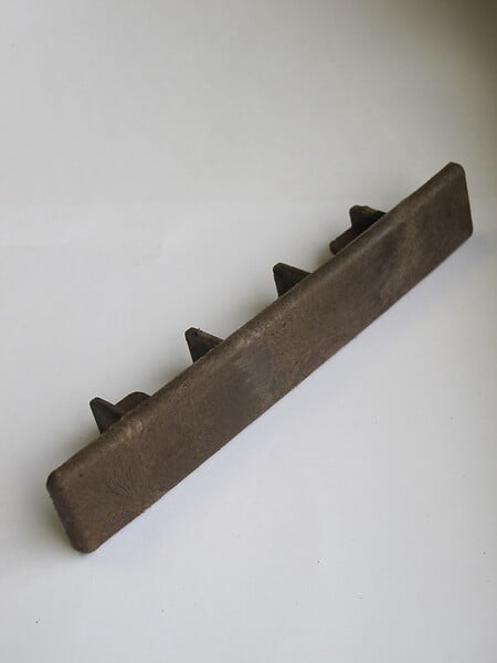 SEDPA - Blister de 10 embouts Chocolat pour lame REVERSO XYLTECH - large