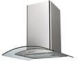 Hotte 60 c glass inoval inox - vignette