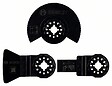 BOSCH - Set Carrelage Starlock 3 pièces - pour outils multifonctions - vignette