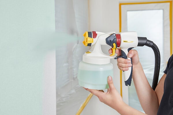 WAGNER - Pistolet à peinture W450 - 460W - 1300ml - large