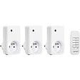 SMARTWARES - Kit de 3 prises commandées avec télécommande - vignette