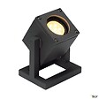SLV - Projecteur extérieur anthracite SLV CUBIX, GU10/QPAR51, 25W max, IP44 - vignette