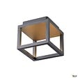 SLV - Plafonnier extérieur SLV QUADRULO, anthracite, avec LED intégrée, 7,5W, 3000K, IP55 - vignette