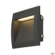 SLV - Encastré mural extérieur avec LED intégrée DOWNUNDER OUT, anthracite - Taille L - vignette