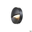 SLV - Applique extérieure SLV DOWNUNDER OUT, rond, anthracite, LED, 4,5W, 3000K/4000K, IP65 - vignette