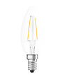 BELLALUX - Ampoule LED Flamme filament - Blanc chaud - E14 2,5W - vignette