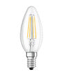 BELLALUX - Ampoule LED Flamme clair filament - 4W - Culot E14 - vignette