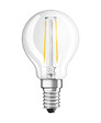 BELLALUX - Ampoule LED sphérique filament - Blanc chaud - 2,5W - vignette