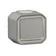 LEGRAND - Plexo interrupteur ou va-et-vient lumineux  - Gris -  saillie - vignette