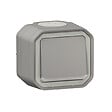 LEGRAND - Interrupteur va-et-vient témoin - Saillie - IP55 - Gris - vignette