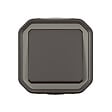 LEGRAND - Interrupteur va-et-vient - Plexo - Anthracite - IP55 - vignette