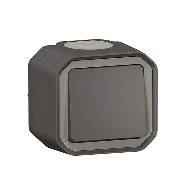 LEGRAND - Interrupteur va-et-vient - Plexo - Anthracite - IP55 - large