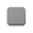 LEGRAND - Interrupteur va-et-vient composable Plexo - Gris - IP55 - vignette
