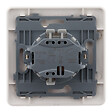 ZENITECH - Interrupteur va-et-vient Artezo Blanc 10A - vignette