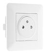 ZENITECH - Prise 2P+T Artezo EasyEject Blanc - vignette