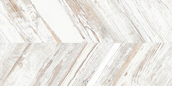 CERAM - Carrelage sol/mur grès cérame Tribeca - Blanc - 45x90cm - large