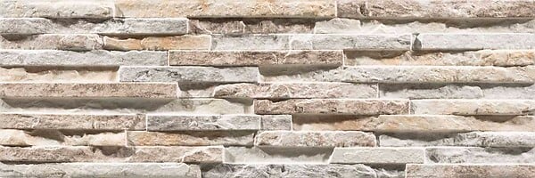 CERAM - Revêtement mural Behobia Beige - L.52xl.17cm - large