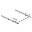 EMUCA - Coulisses pour table extensible et relevable Oplà Top, Aluminium, Acier inox anodisé - vignette