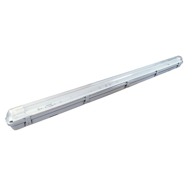 TIBELEC - Réglette LED étanche - Plastique - ARELATE - Gris - 48W - large
