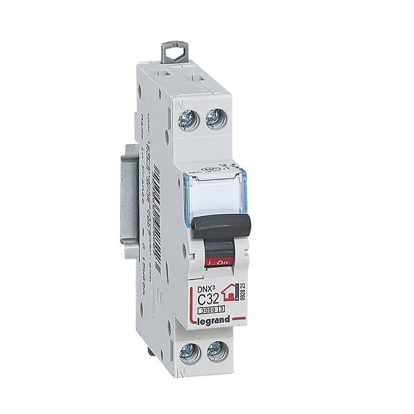 LEGRAND - Disjoncteur phase+neutre DNX3 32A - large