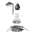 XANLITE - Lot 5 spots LED encastrables acier brossé - orientables - 5W - vignette
