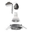 XANLITE - Lot 5 spots LED encastrables - GU10 - Blanc neutre 4000K 4W - vignette