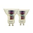 XANLITE - Lot de 2 spots LED GU10 - 5,5W - Blanc neutre 4000K - vignette