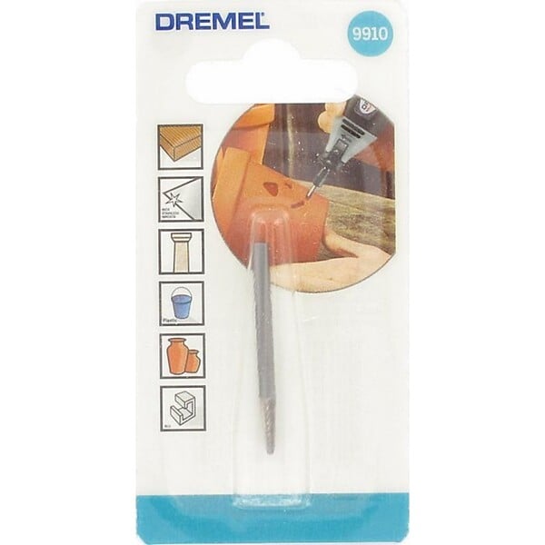 DREMEL - Dremel 9910 Fraise en carbure de tungstene ø  3,2 mm bout pointu - large