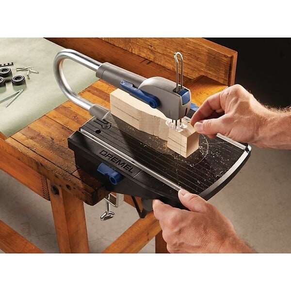DREMEL - Lot de 5 lames bois pour scie à chantourner - 6 dents/cm - large