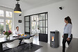 QLIMA - Poêle à granulés Ronda 110 S-Line Smart - Acier - Noir - 10.3kW - vignette