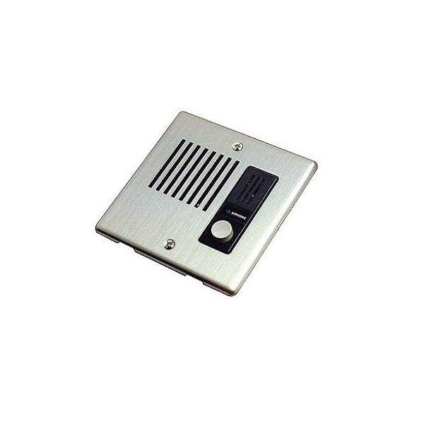 AIPHONE - Platine inoxydable encastrable avec un bouton IEJA Aiphone - large