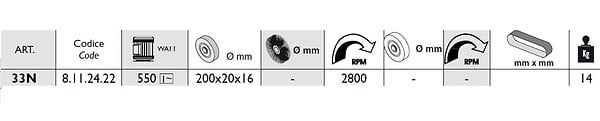 FEMI - Touret Diam 200mm 550W 33N Femi - large