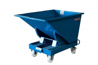 FIMM - Fimm - Benne En Tôle Auto-basculante 150 L Charge 1200 Kg Coloris Bleu - large
