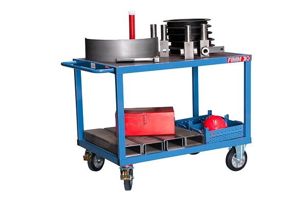FIMM - Fimm - Servante D'atelier Charge Lourde 1000 Kg 1200 X 800 Mm 2 Plateaux - large
