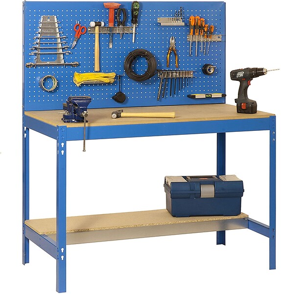 SIMON RACK - Simonrack - Etabli 1440x900x600mm Charge 400 Kg - Bt2 900 Bleu - large